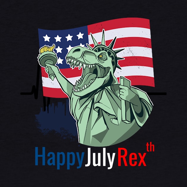 Happy July Rex by WPKs Design & Co